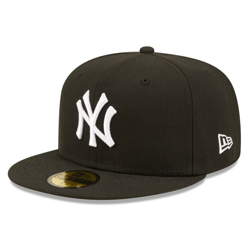 New Era MLB 59FIFTY Team Color Authentic Collection Fitted On Field Game Cap Hat (as1, Numeric, Numeric_7_and_3_Quarters, New York Yankees Black) - Image 1